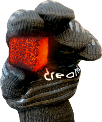 Hitzebeständige Handschuhe bis 500°C (das Paar) 