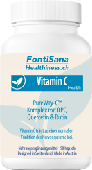 Vitamin C PureWay-C™ Komplex mit OPC, Quercetin & Rutin - 90 Kapseln (Dosis für 90 Tage) 