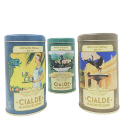 Mini Cialde di Montecatini in a tin can 120 g  (20 pieces – ⌀ 6 cm) 