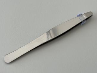 Gerundete Pinzette aus Edelstahl 