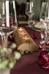 Teelichthalter für 3 Kerzen 