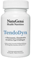 NatuGena TendoDyn (Gelenke) Chondroitin, Glucosamin, Hyaluronsäure MSM & Kollagen 180 Kapseln (Dosis für 60 Tage) 
