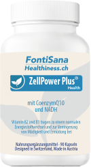 ZellPower Plus® mit CoenzymQ10 und NADH 90 Kapseln (Dosis für 45 Tage) 