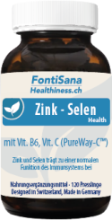 Zinc & Selenium - Zinc-selenium complex with Vit. C & Vit. B6 - 150 tablets (dose for 5 months) 