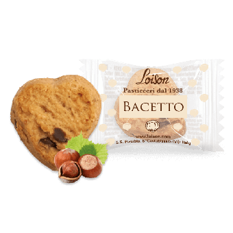 Bacetto – italienisches Haselnussgebäck mit dunkler Schokolade 1250g 