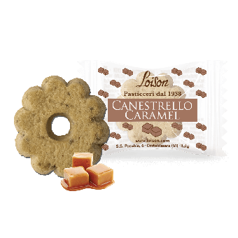 Canestrelli Caramel – Italian Butter Biscuits with Caramel 1200 g 