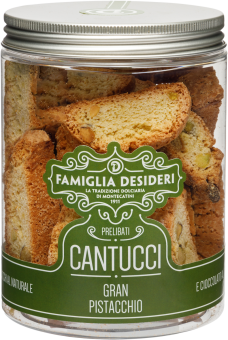 Cantucci di Prato al Pistacchio 300 g in PET can 