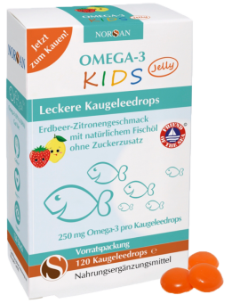 NORSAN Omega-3 KIDS Jelly 120 pieces 