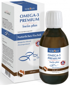 NORSAN Omega-3 Fish Oil Swiss Plus 250 ml 