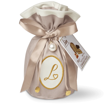 Panettoncino al Caramello Salato im Stoffsäckchen, 100g 