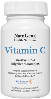 NatuGena Vitamin C PureWay-C™- & Polyphenol-Komplex  90 Kapseln (Dosis für 90 Tage) 